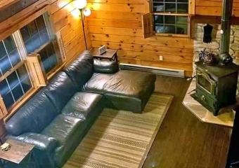 Tamarack Cabin Living Room