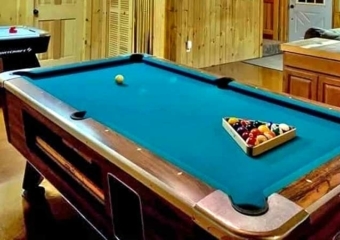 Tamarack Cabin Pool Table