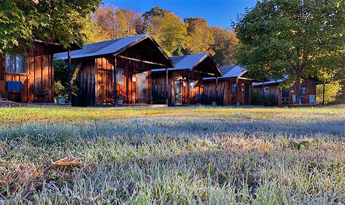 The Cabins at Boyds Mills exterior