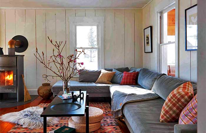 The Blank Farmhouse Living Room