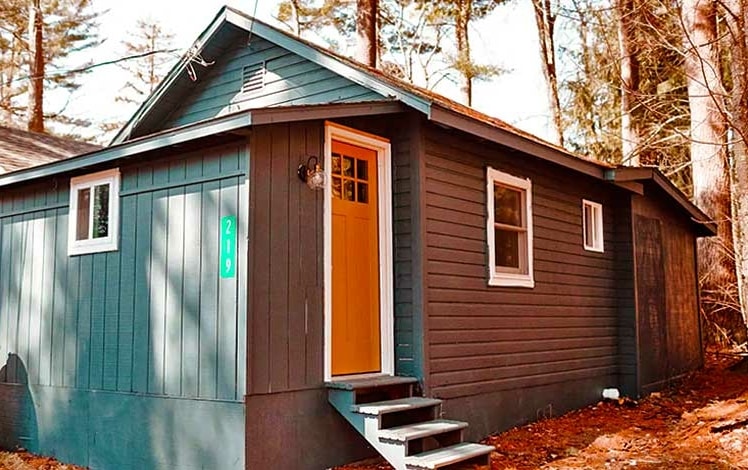 The Blue Cottage exterior