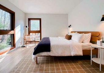 The Cedar Retreat bedroom