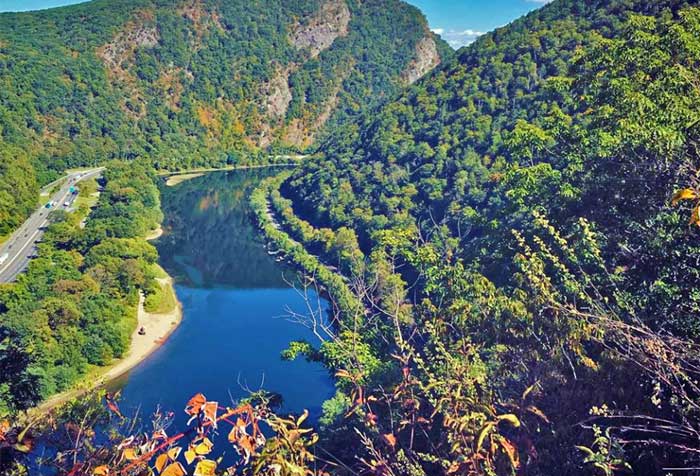 The Delaware River Sojourn delaware river at water gap