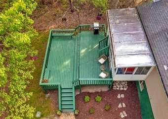 The Green Utopia Aerial View of Deck