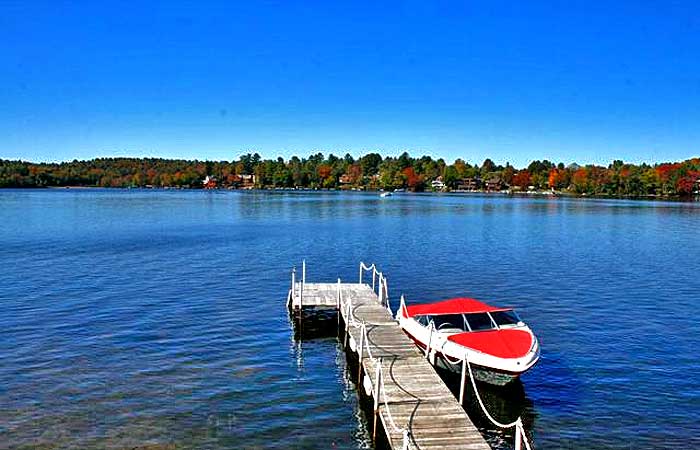 The Homestead Dock and Lake