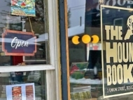 The Hound Books Front Window