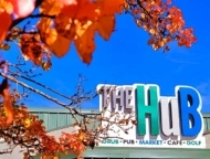The Hub Exterior Sign