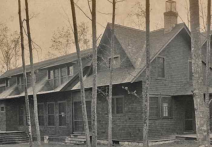 The Lodge at Lacawac in 1903