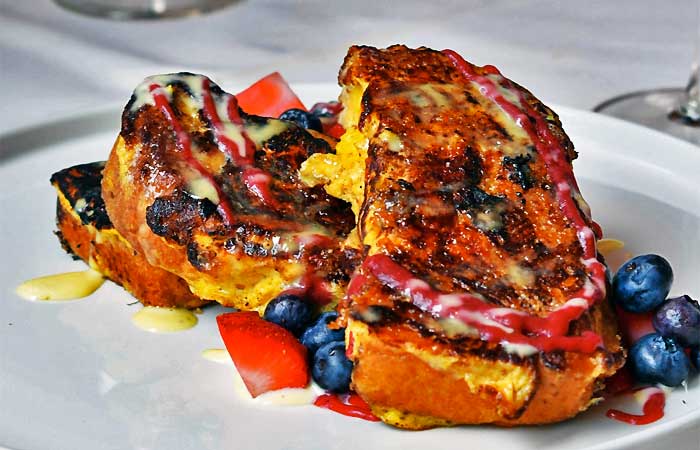 The Olivet Brûléed French Toast