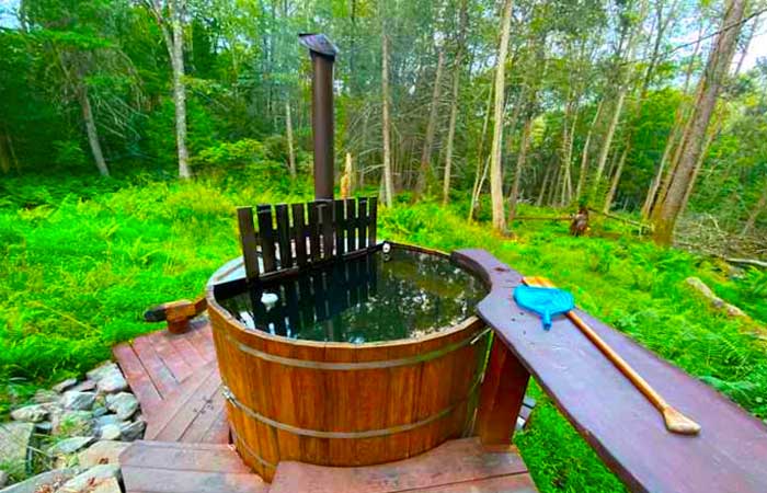 The Record Room Hot Tub