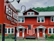 The Red Rose Motel Exterior