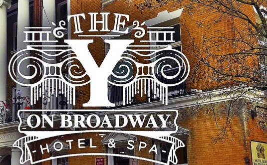 The Y on Broadway. and Spa Exterior