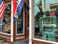 Time Machine Antiques storefront