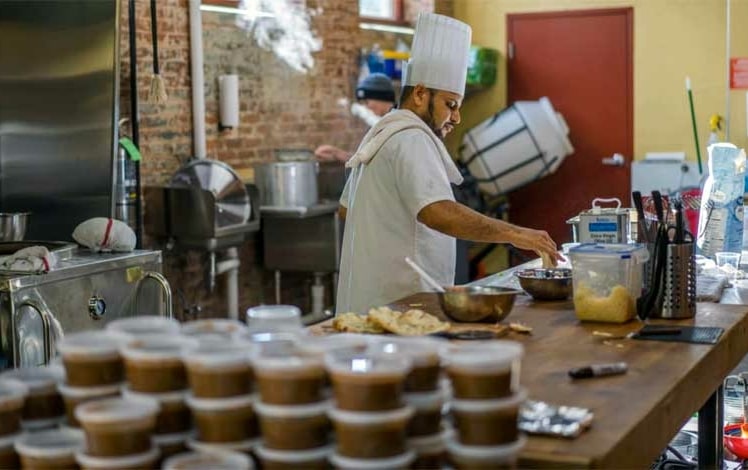 Vanara Food chef in kitchen