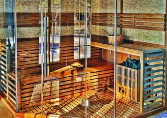 Villa Jardin Fleuri Sauna