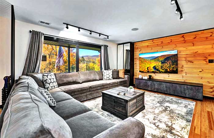 West Hills Villa Living Room