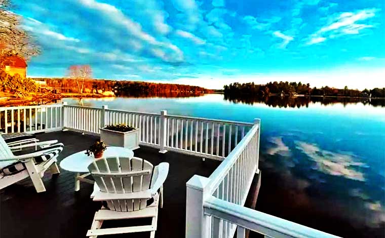 White Lake Waterfront Deck