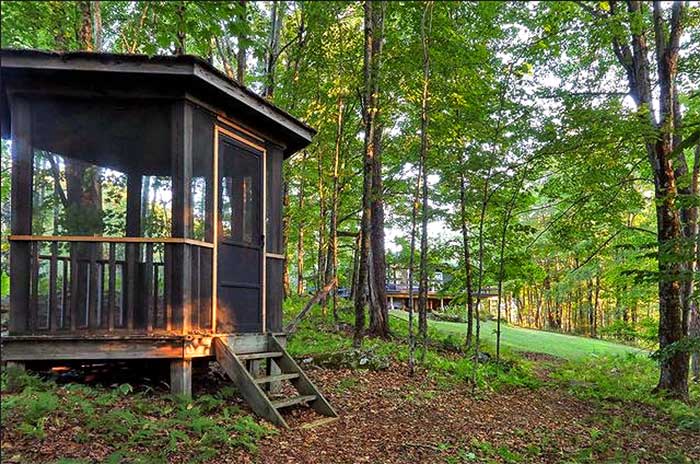 Willowemoc Hideaway gazebo