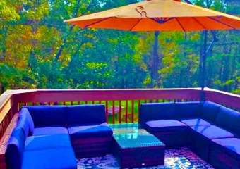 Winding Way Chalet Deck