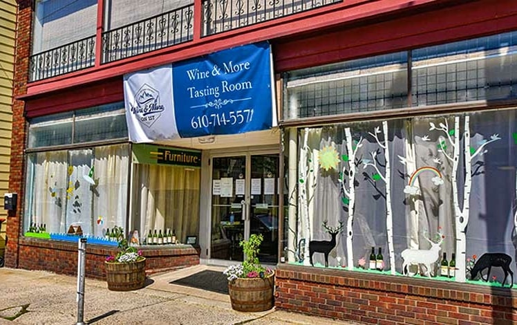 Wine & More on 1st storefront
