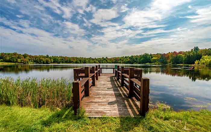 Woodbury Lodge sinica lake