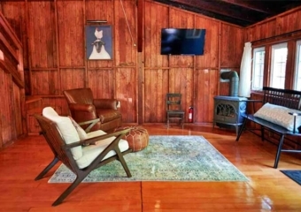 Woodside Cabin Living Room