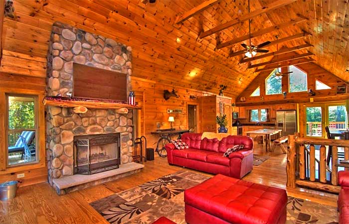 a. River Lodge living room
