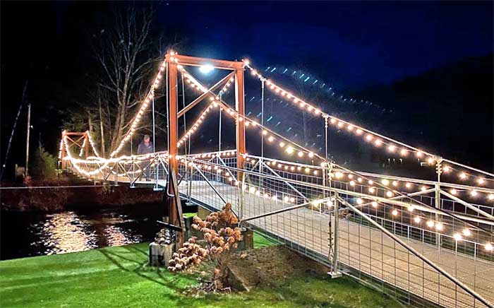 antrim streamside bridge