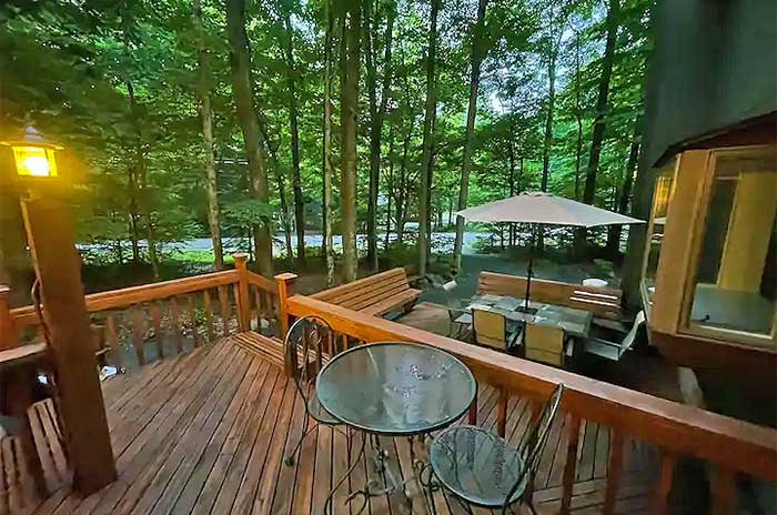 arrowhead lake deck