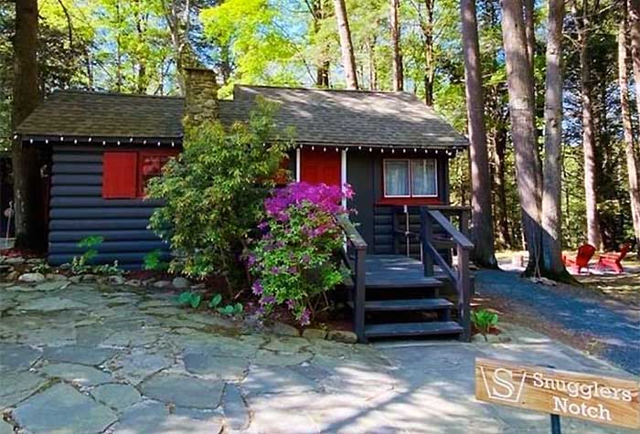 babbling brook cottages smugglers notch cottage