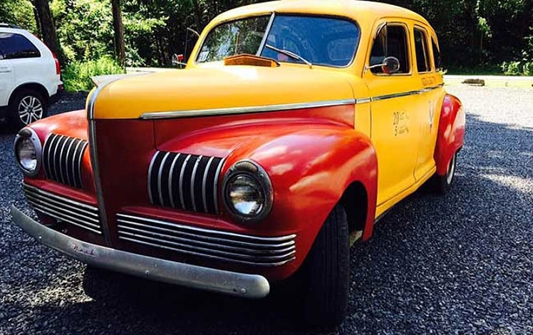 barn-door-antiques-cresco-1940s-tax-yellow-and-red