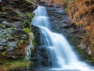 bushkill-falls-a-waterfall