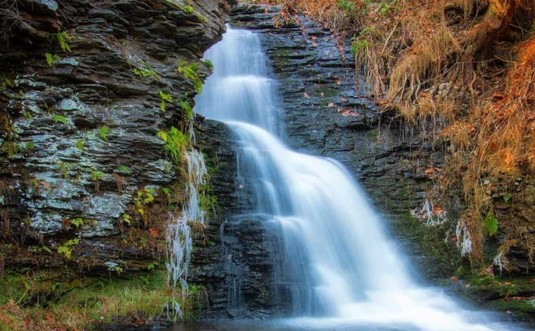 bushkill-falls-a-waterfall