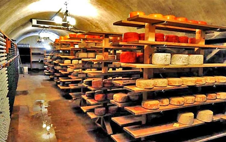 calkins creamery cheese cave