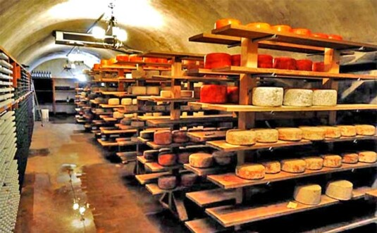 calkins creamery cheese cave
