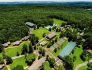 camp lindenmere aerial overview