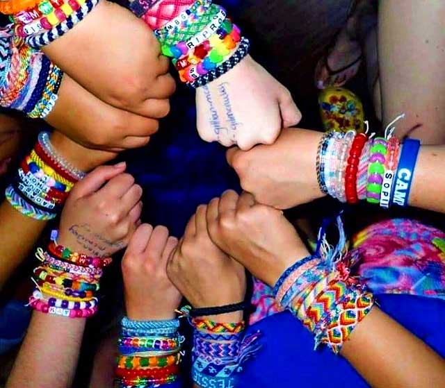 camp lindenmere wrist bracelets
