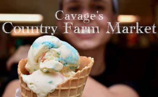 cavages-country-farm-market girl with ice cream cone