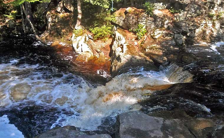 Choke Creek Falls waterfall
