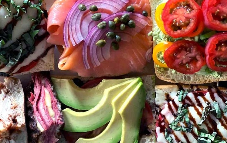 avocados and lox