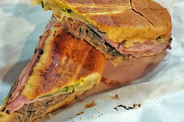 don pedro's cafe & pizza cubano sandwich