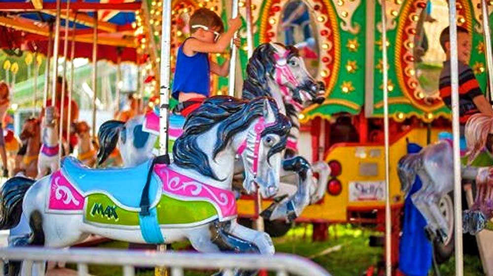 Greene Dreher Sterling Fair merry go round