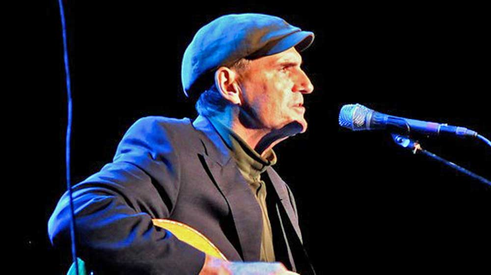 James Taylor at Bethel Woods on stage