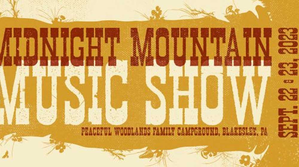 Midnight Mountain Music Show Poster