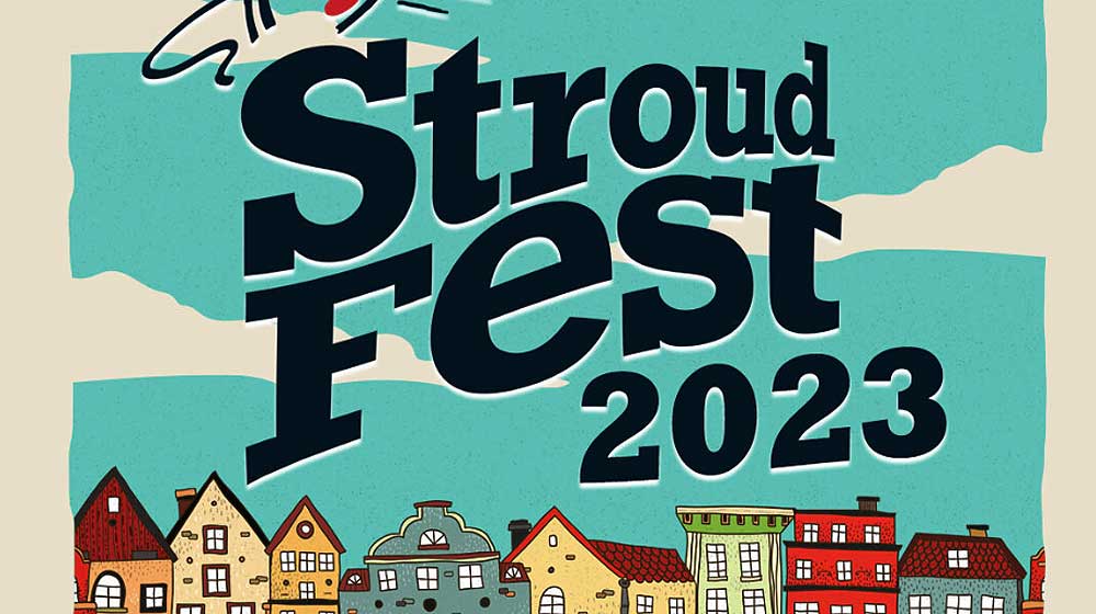 Stroudfest 2023 poster