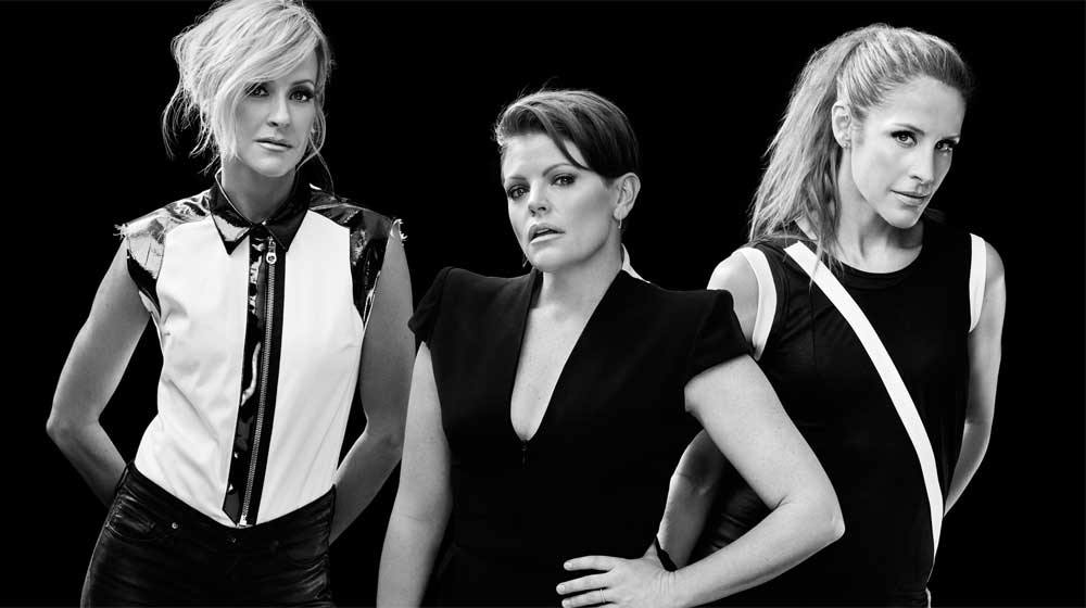 The (Dixie) Chicks at Bethel Woods band photo