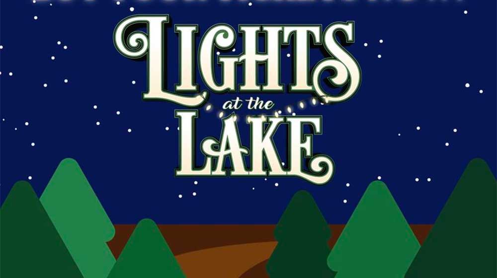 lights at the lake poster