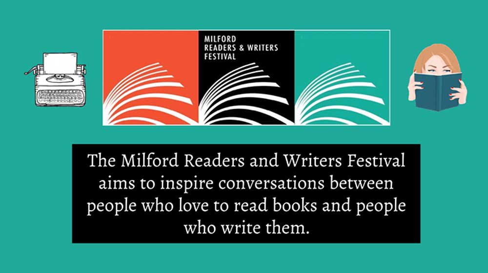 milford readers and writers festival poster