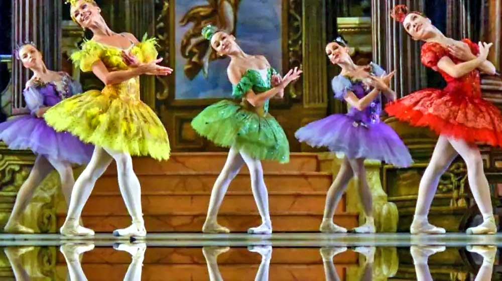 state ballet of ukraine ballerinas on stage