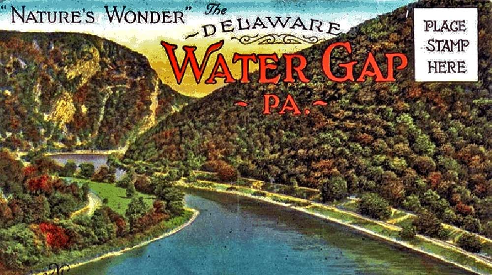 vintage tourism postcard
